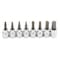 Ingersoll-Rand 8 Piece 3/8 Inch Drive SAE Hex Bit Socket Set 752028X - alternate 2